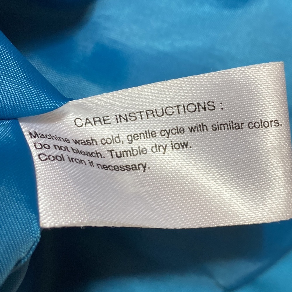 Gallery Vintage Blue Snap Closure Jacket M - Picture 13 of 13